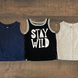 Size 18-24 months Old Navy & H&M tank tops